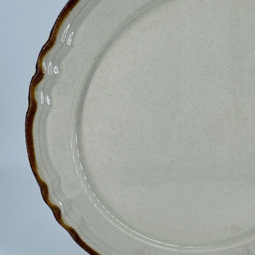 Platter Dinnerware Ovenware Kristin‎ Lee Stoneware Japan Discontinued 10.75